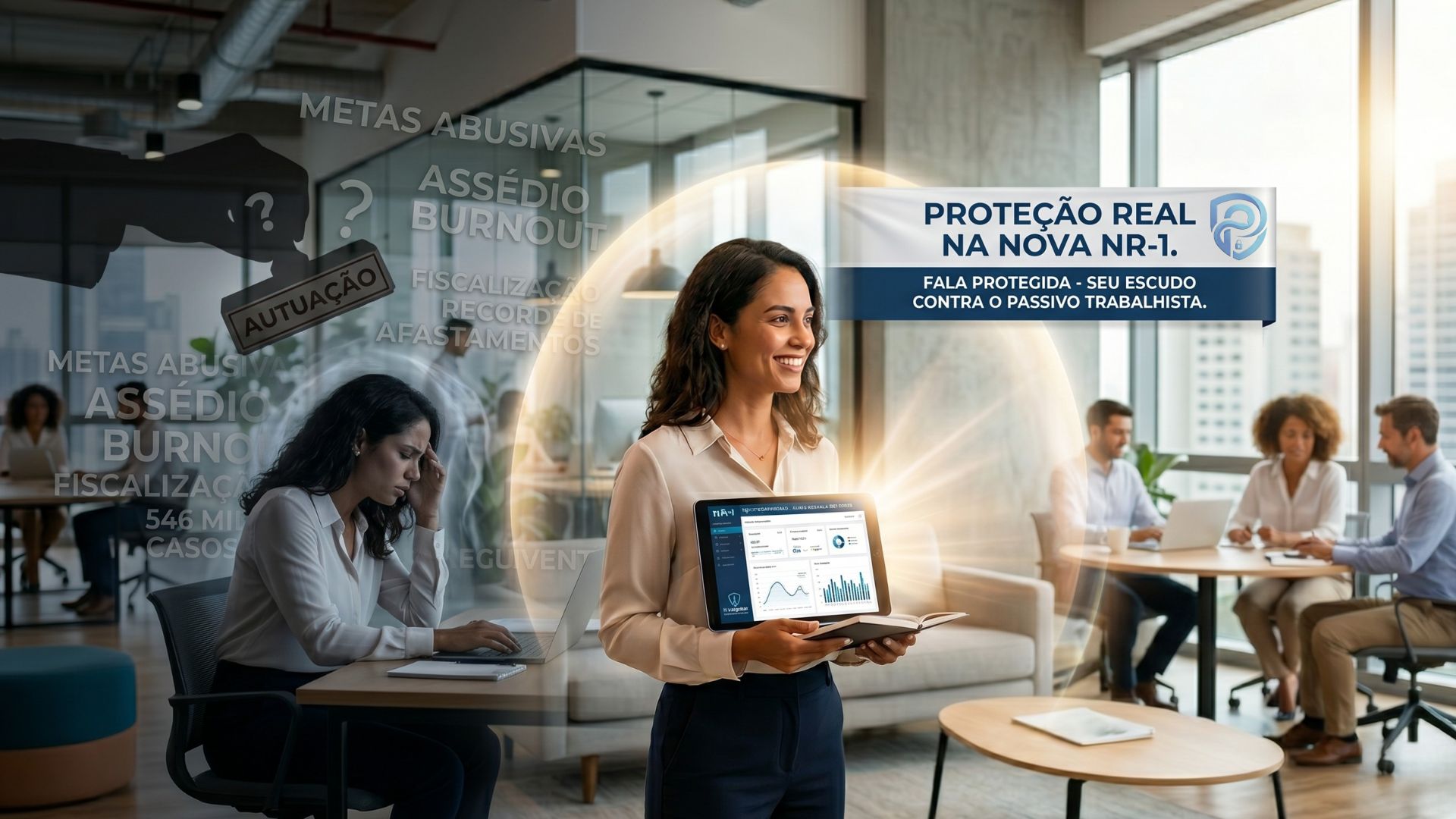 Recorde de afastamentos por saúde mental ativa alerta para fiscalização da nova NR-1