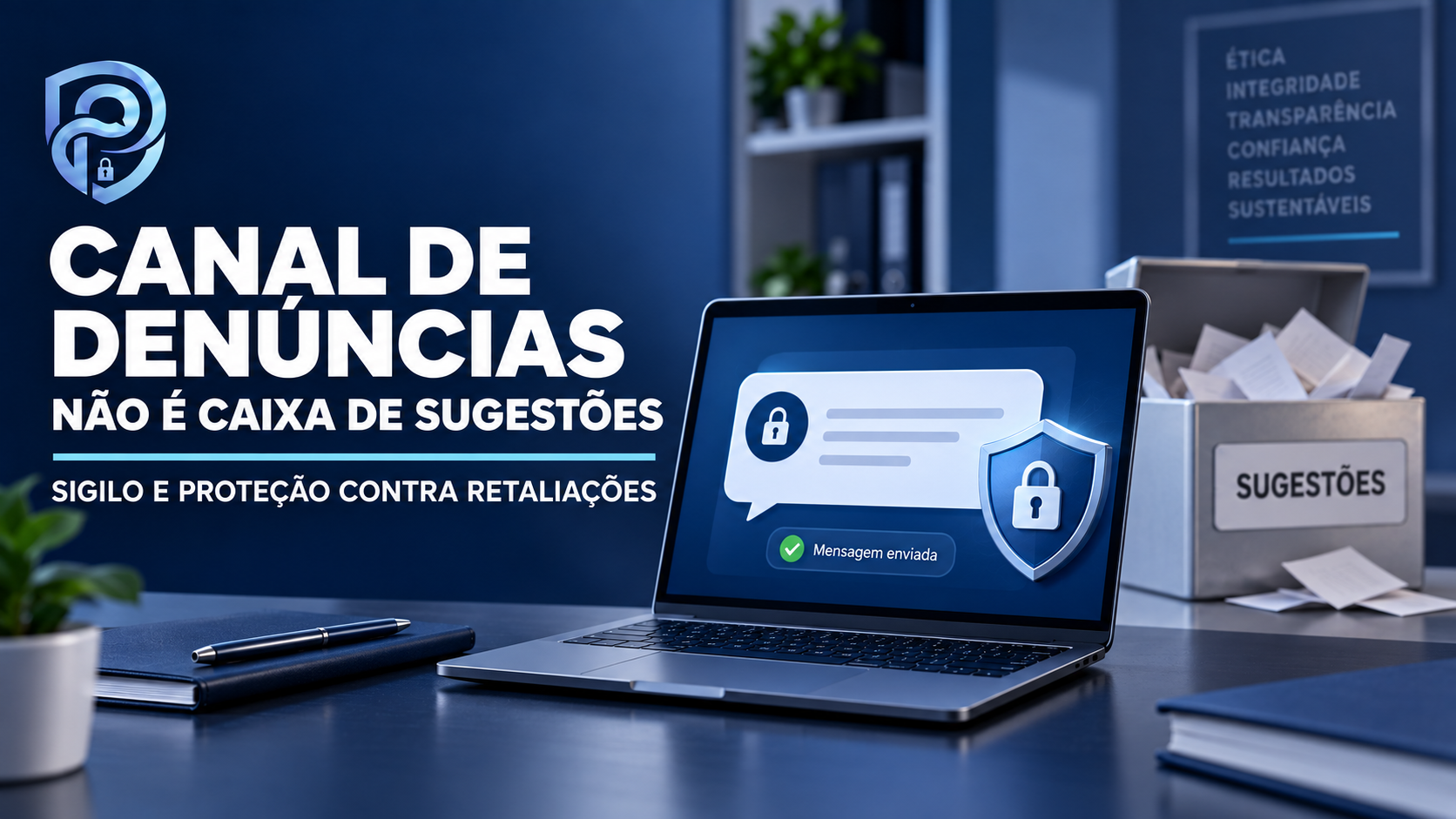 Canal de denúncias não é caixa de sugestões: confiança, sigilo e proteção contra retaliações
